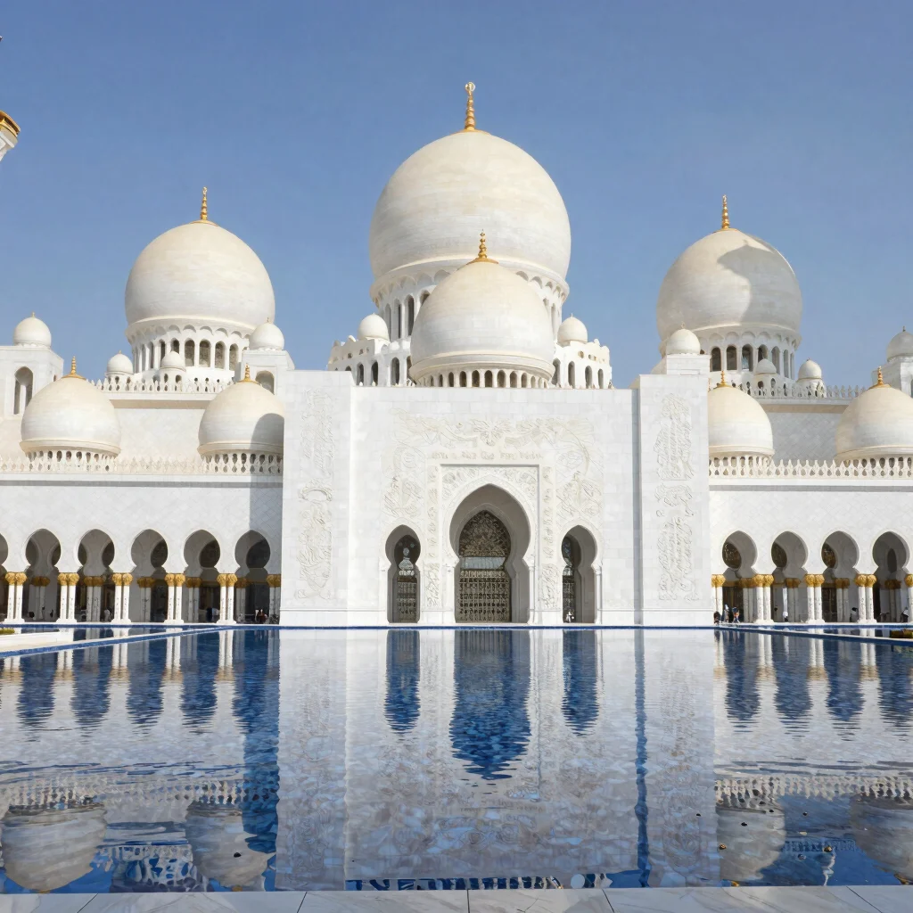 Abu Dhabi Grand Mosque & Louvre Tour